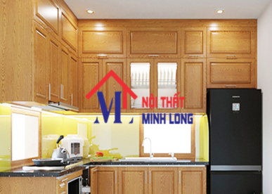 SO SÁNH TỦ BẾP INOX VÀ TỦ BẾP GỖ SỒI